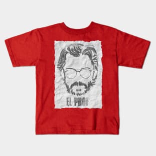 El Profesor de Papel Kids T-Shirt